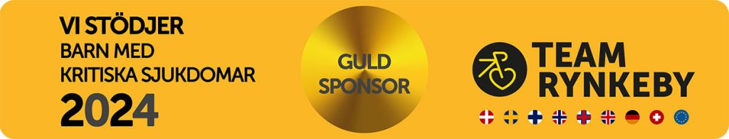 Team Rynkeby guldsponsor 2024